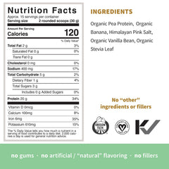 Sprout Living vanilla bean specks highlight premium flavor notes
