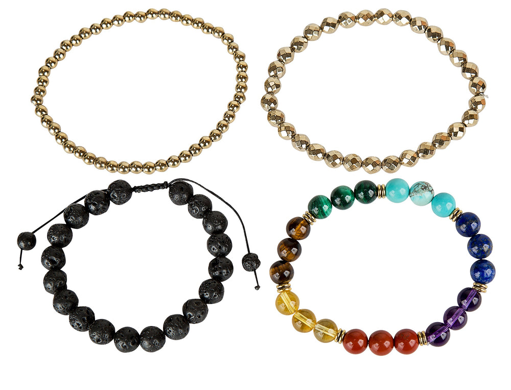 SPUNKYsoul bracelet featuring tiger's eye bead for enhanced clarity and protection.