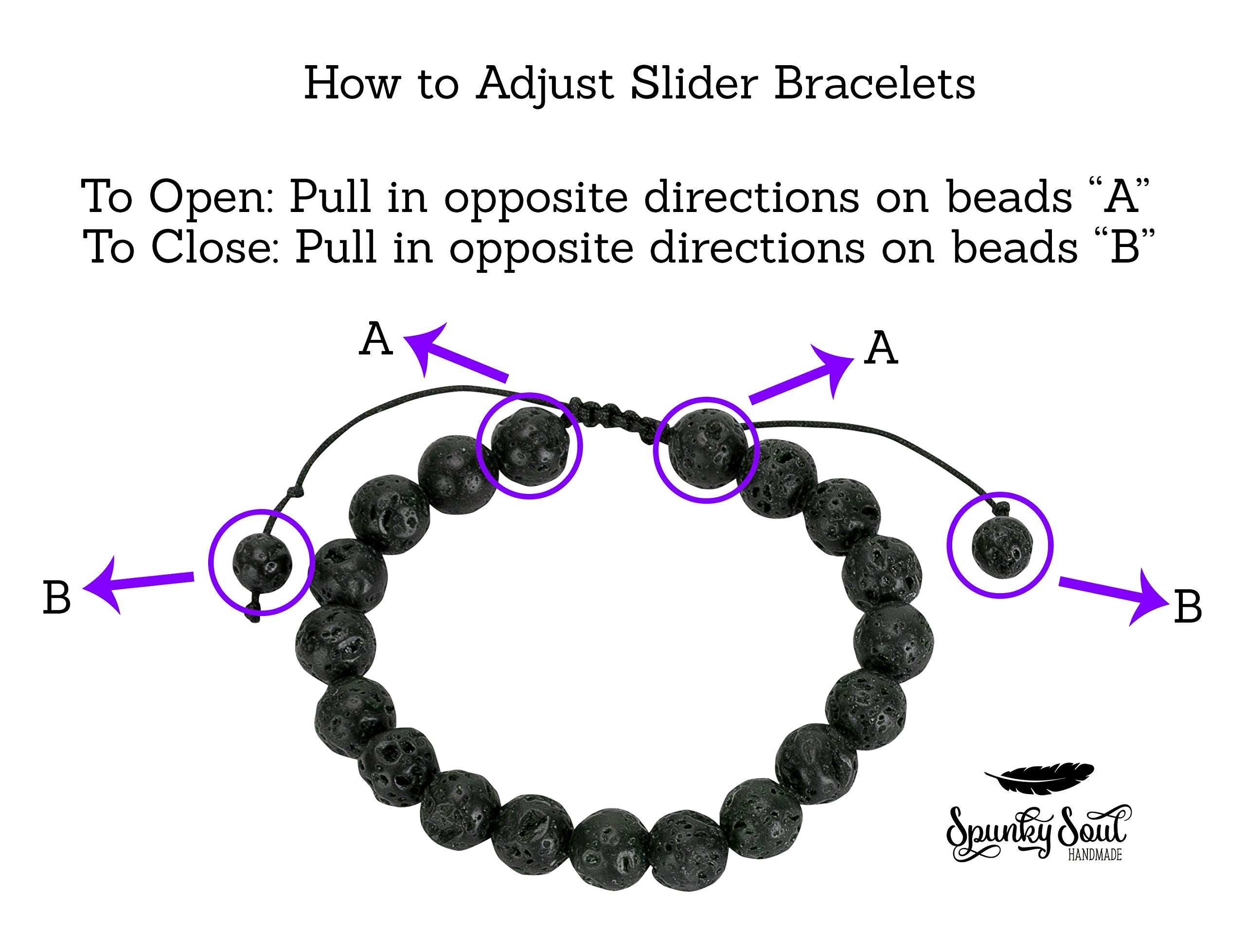 SPUNKYsoul lava diffuser beads enabling subtle essential oil diffusion.