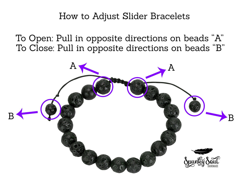 SPUNKYsoul lava diffuser beads enabling subtle essential oil diffusion.