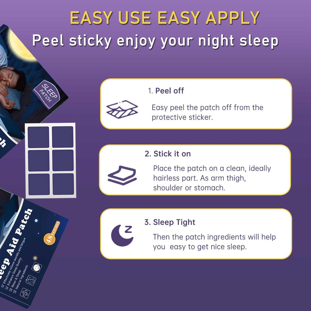 Soft hypoallergenic adhesive close-up on Sqie Sleep Patch