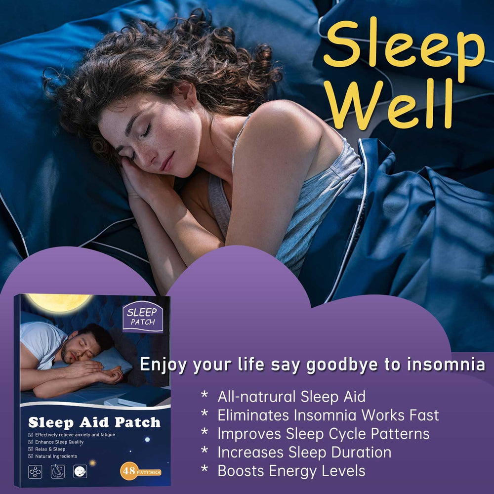 Sqie Sleep Patches worn at night on the shoulder for discreet support