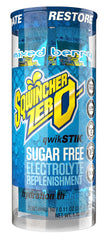 Sqwincher Zero Qwik Stik dissolving into water for quick hydration.