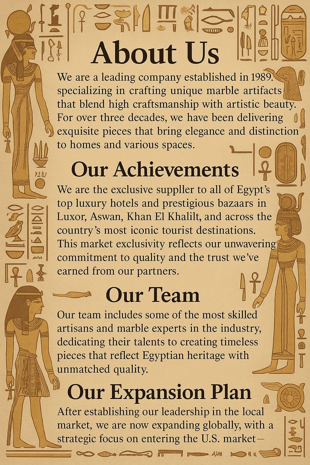 SS ANTIQUITY&MARBLE Khufu green pyramid brings fresh color and cultural heritage.