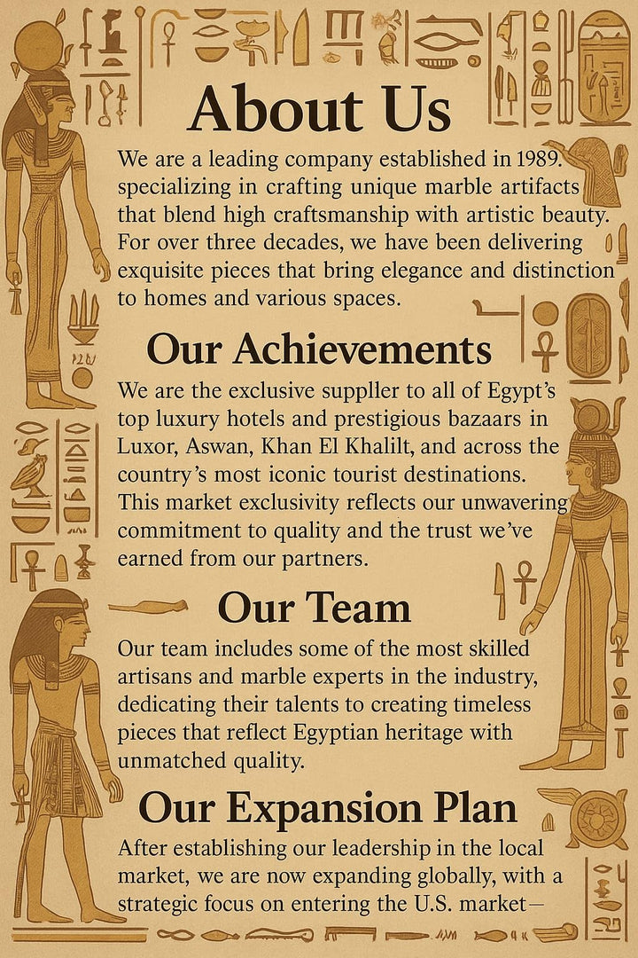 SS ANTIQUITY&MARBLE Khufu green pyramid brings fresh color and cultural heritage.