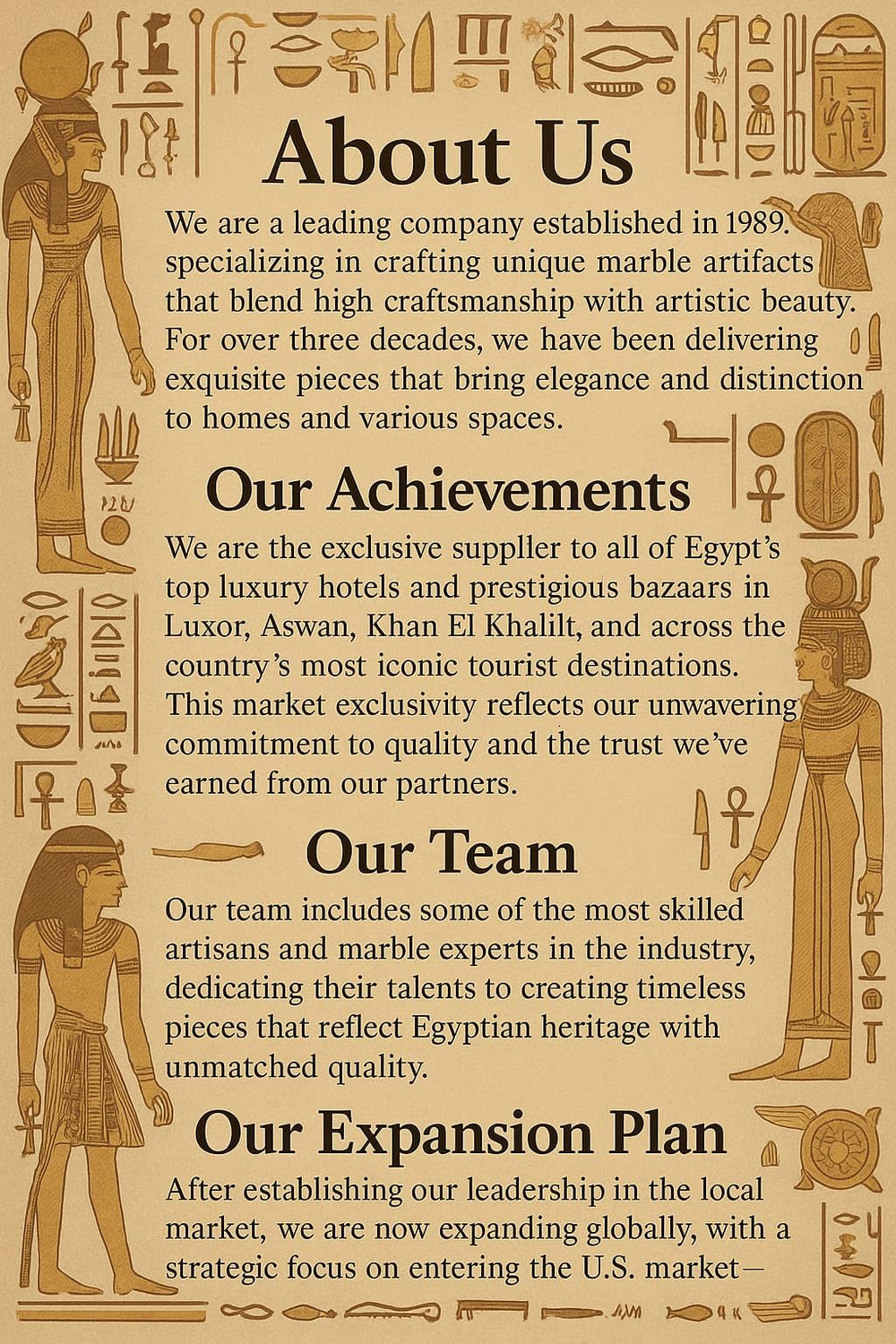 SS ANTIQUITY&MARBLE Khufu green pyramid brings fresh color and cultural heritage.