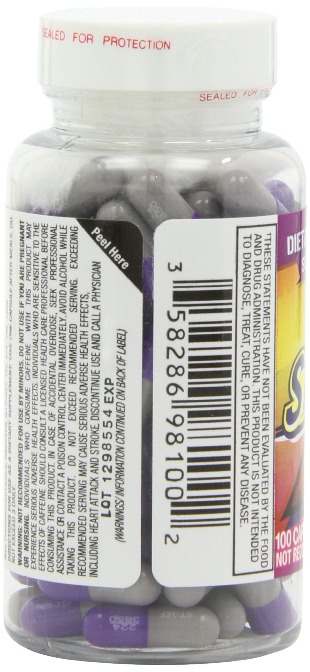 STACKER 2 Stacker 3 ingredient snapshot highlights chitosan as part of the formula.