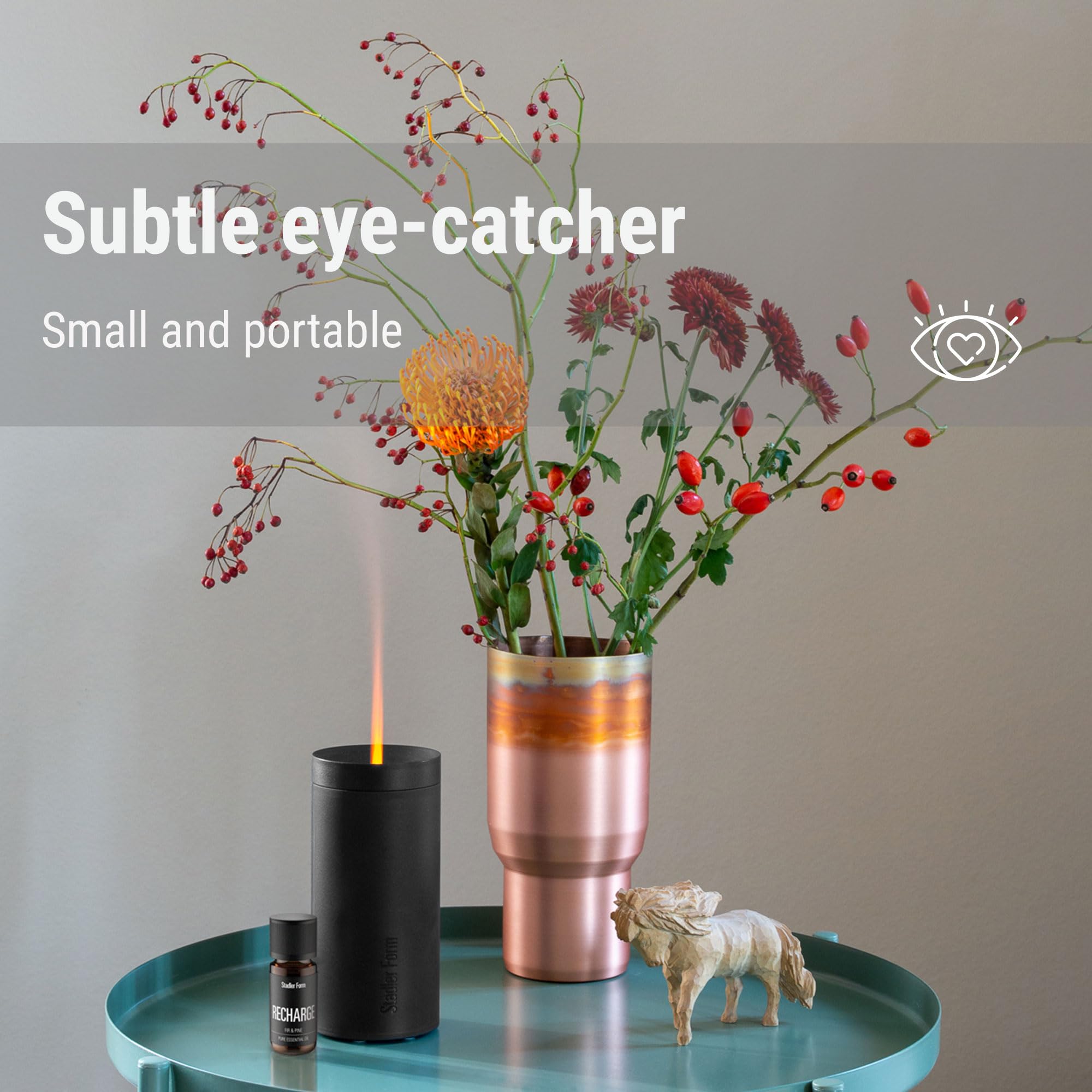 Stadler Form Lucy lights softly for relaxing ambience