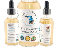 Stajcar Stoneworks tincture dropper shown for easy, precise daily dosing.