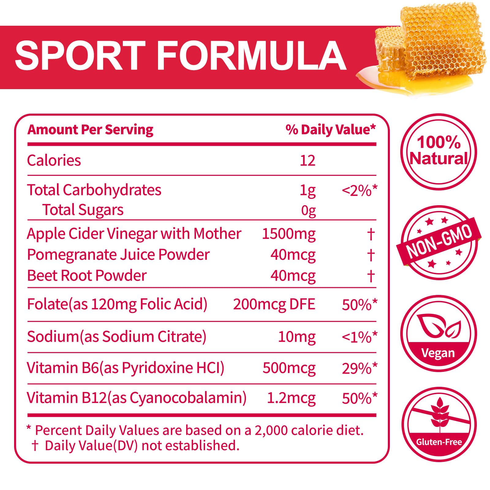 Stance Tuning USA Keto ACV Gummies bottle back shows ingredients and benefits