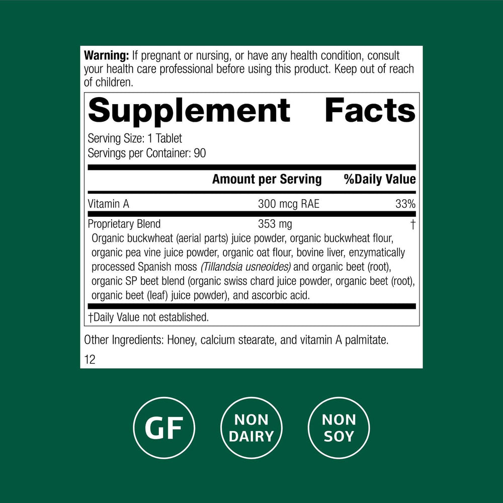 Buckwheat and pea vine ingredients from SP farms featured in Arginex