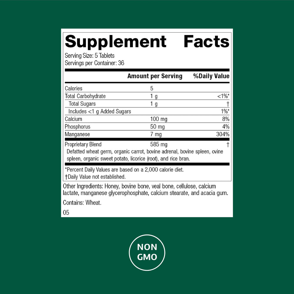 Bio-Dent tablets close-up showing small daily dose for cartilage support