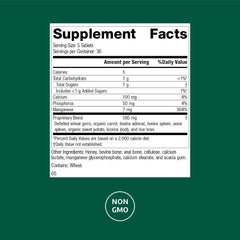 Bio-Dent tablets close-up showing small daily dose for cartilage support