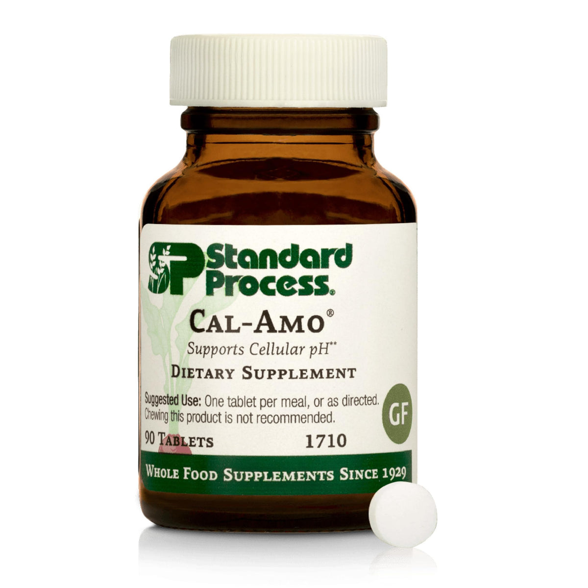 Standard Process Cal-Amo bottle for daily lung support and cellular balance.
