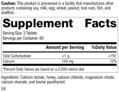 Standard Process Cal-Ma Plus bottle label visible with gluten-free, non-dairy, non-soy details