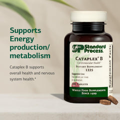 Cataplex B bottle displayed on white surface for daily use