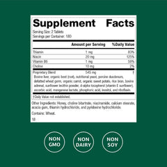 Cataplex B tablets close-up highlighting heart health and metabolism support.