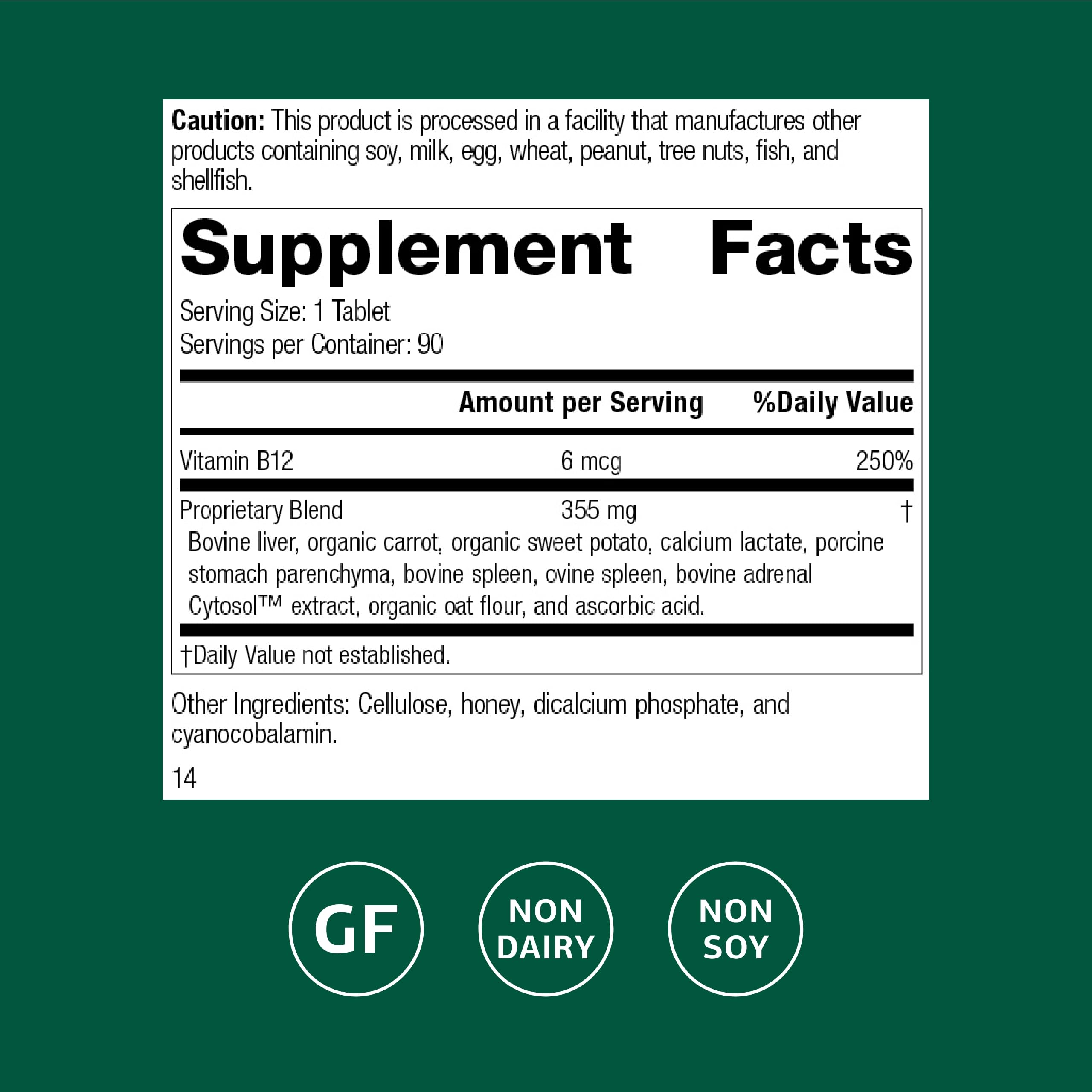 Cataplex B12 capsules arranged for nervous system function support.