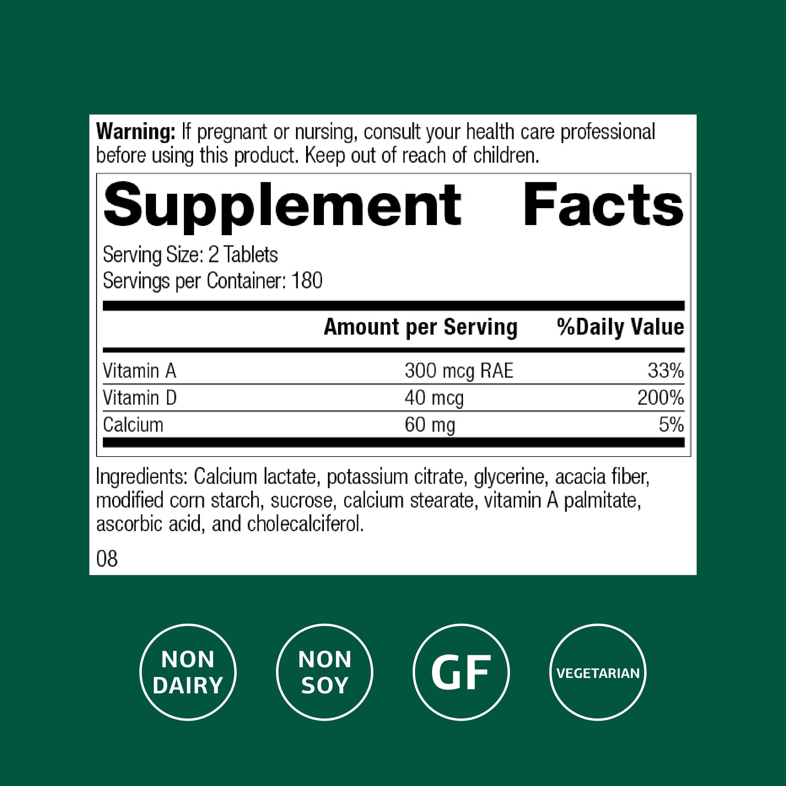 Cataplex D bottle emphasizes bone health and vitamin D content