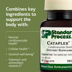 Cataplex E2 label close-up showing whole-food ingredients and product identity.