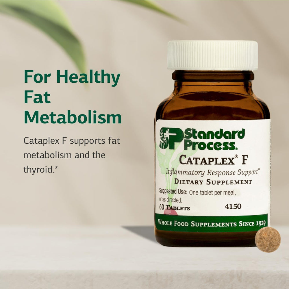 Cataplex F flaxseed oil capsules emphasizing plant-based omega-3 nutrition.