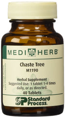 Standard Process Chaste Tree berries bottle showing herbal balance support