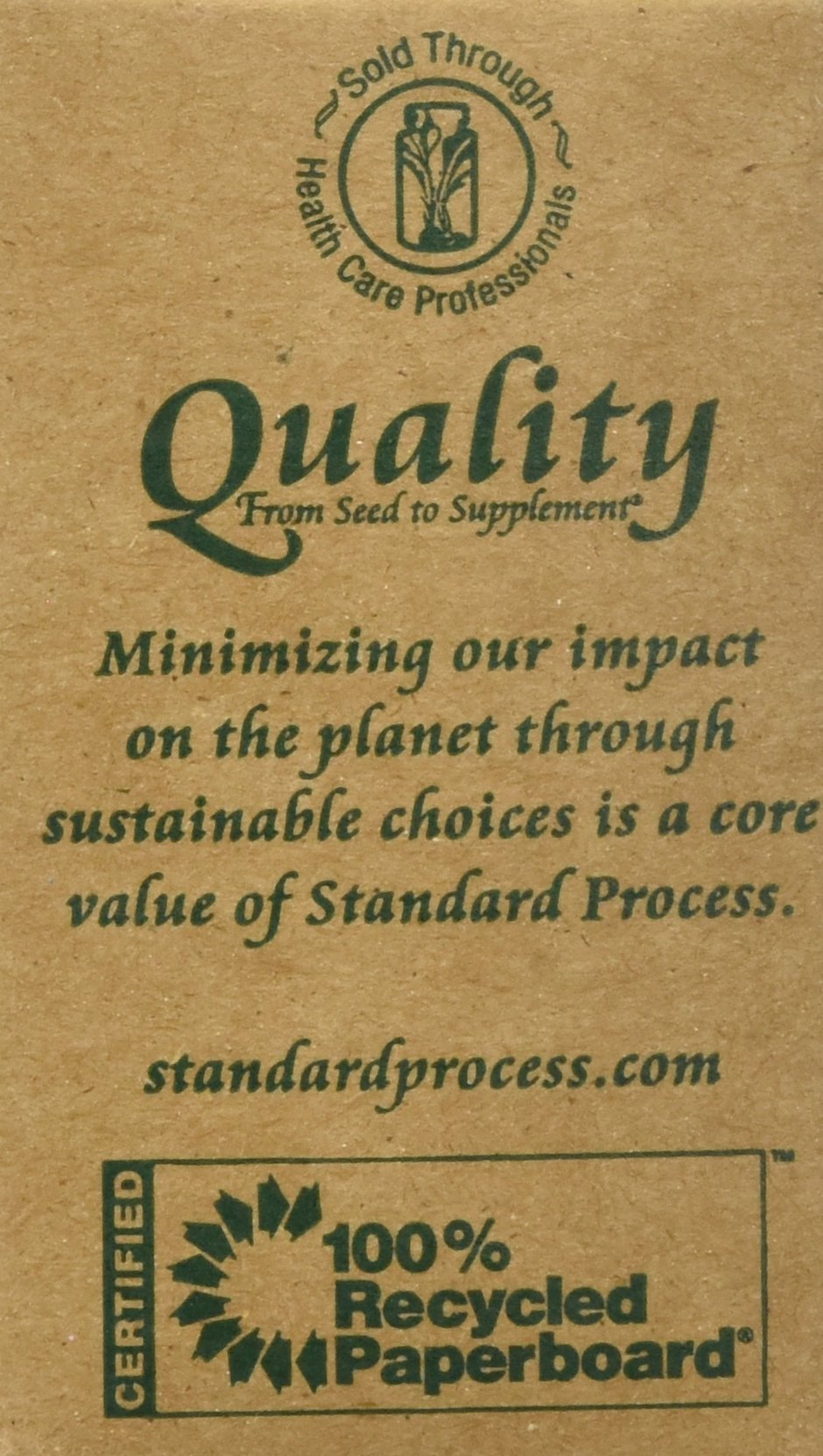 Standard Process Chaste Tree capsules packaging for daily wellness support