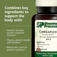 Congaplex daily dose scene with three capsules per meal
