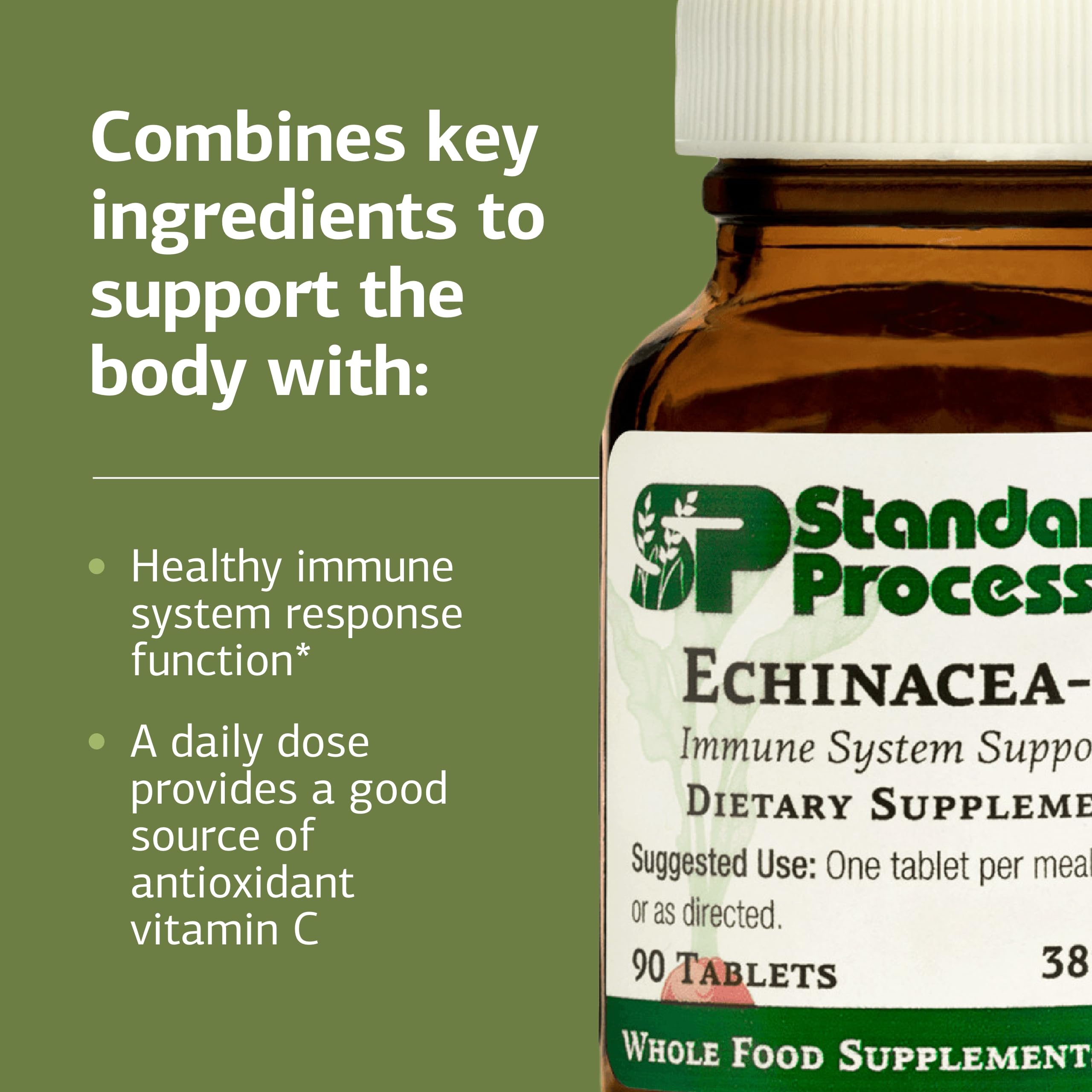 Standard Process Echinacea-C daily-dose packaging for routine use.