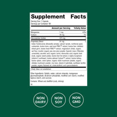 Standard Process Glucosamine Synergy bottle label shows whole food ingredients.