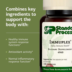 Standard Process Immuplex packaging with gluten free symbol