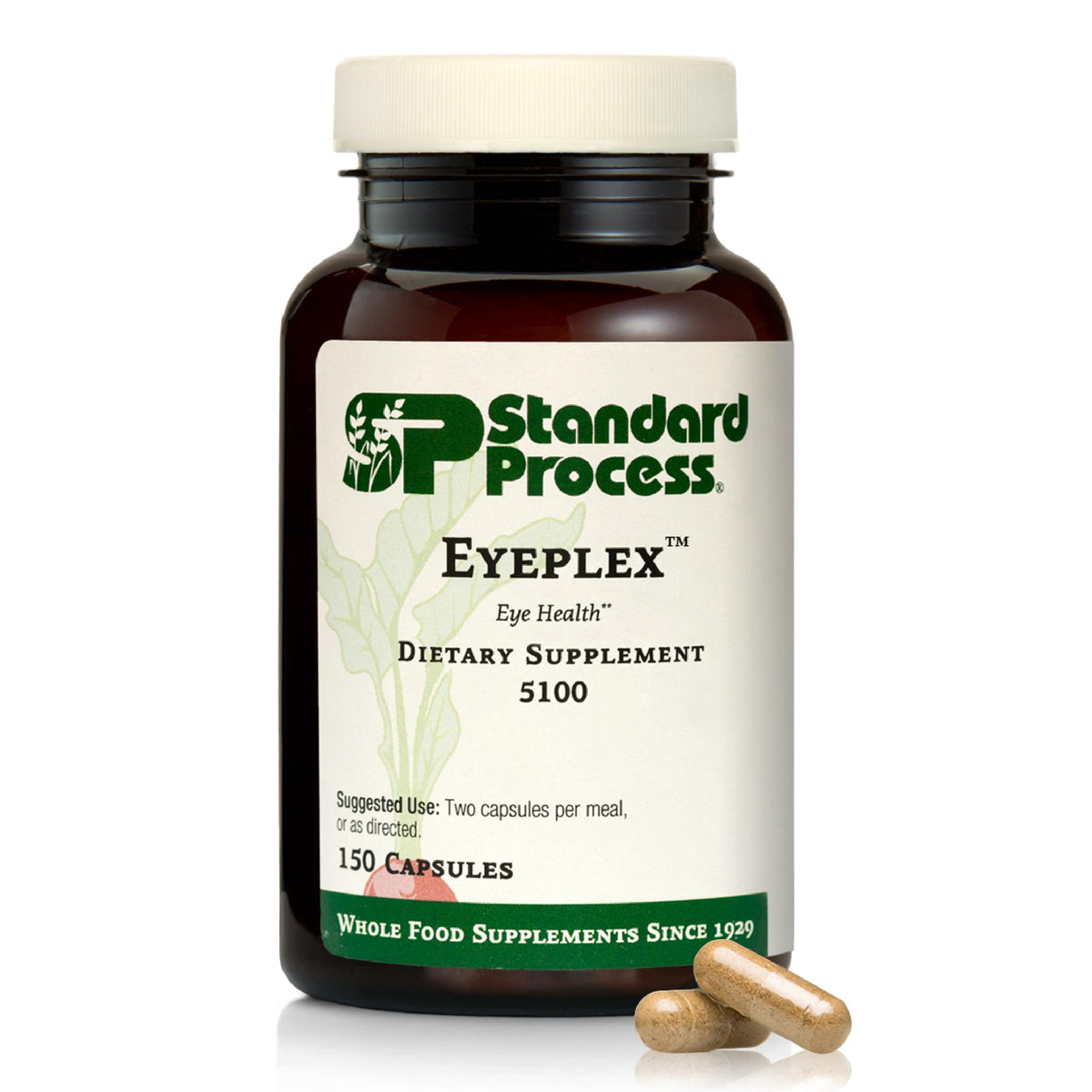 Standard Process Iplex bottle showing eye health support formula