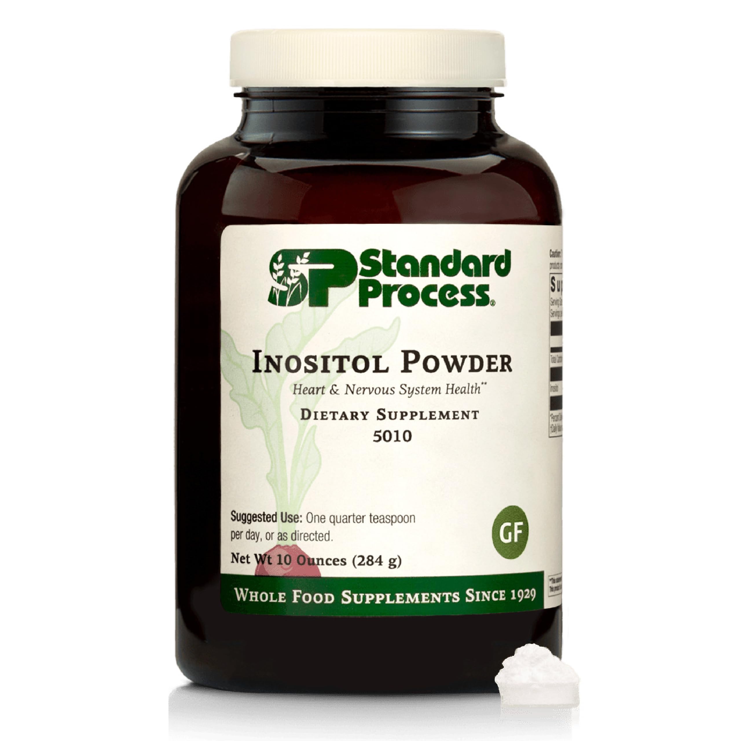 Standard Process Inositol Powder bottle pour for easy daily use