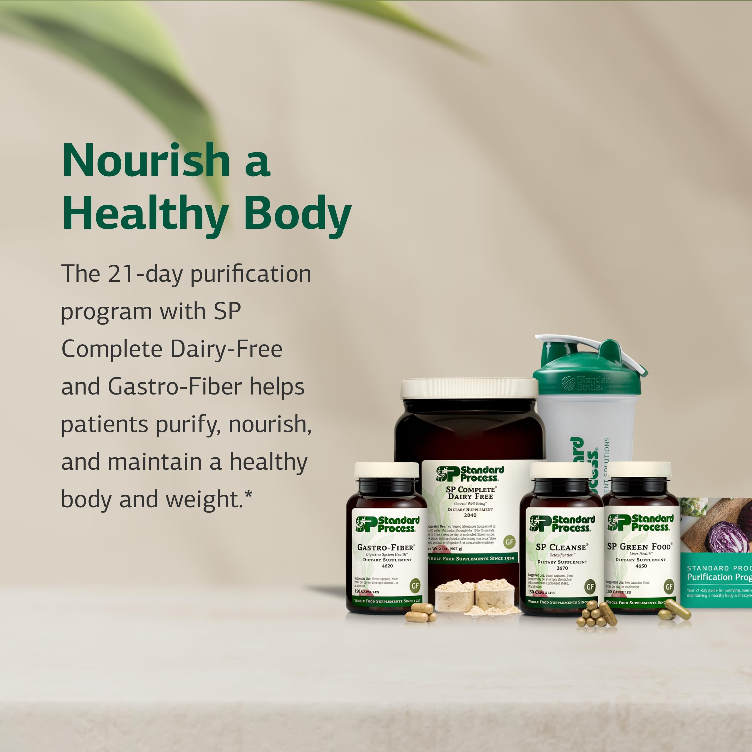 Standard Process Purification Kit Gastro-Fiber packets support digestive comfort and regularity.