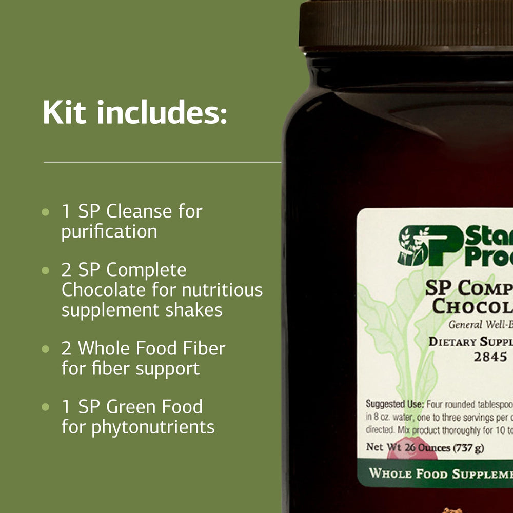 Patient purification program guide within Standard Process Purification Kit for planning