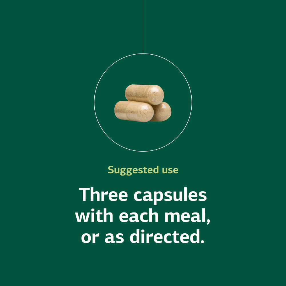 Rumaplex capsules arranged in a small dish for daily use.
