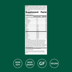 Standard Process SP Detox Balance Chai packaging contents, highlights protein and minerals