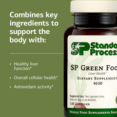 Barley and buckwheat in SP Green Food for natural phytonutrient sources.