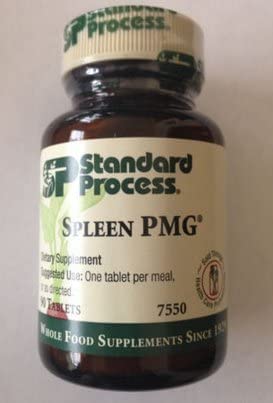 Standard Process Spleen PMG bottle with 90 tablets for spleen support