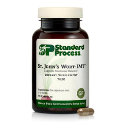 Standard Process St. John's Wort-IMT bottle front suggesting gentle sleep support