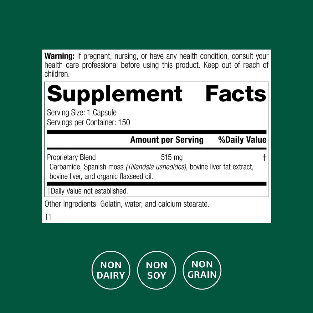 Standard Process Super-EFF capsules closeup highlights nitrogen-rich content for amino acid metabolism.