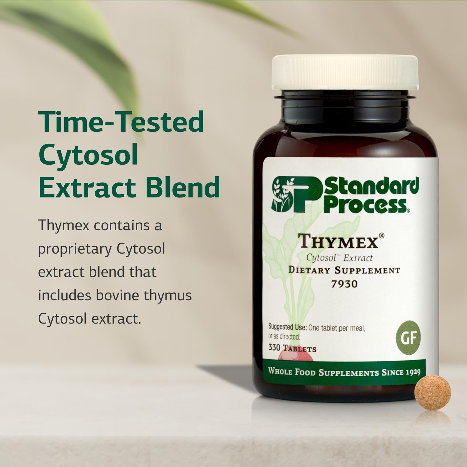 Thymex bottle and packaging shown for easy daily routine.