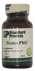 Standard Process Thymus PMG 90 Tablets bottle for daily supplement routine