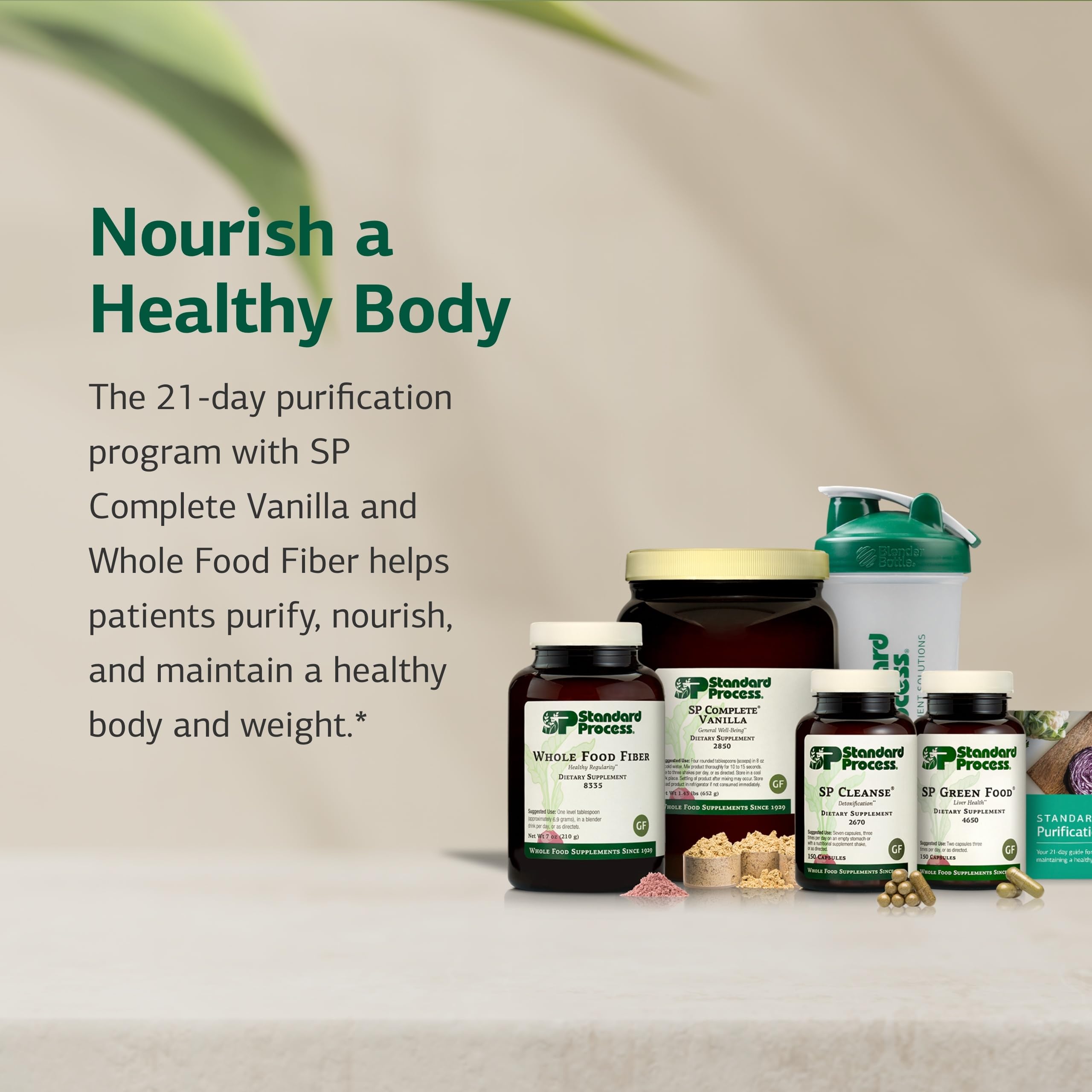 Standard Process Whole Food Fiber pack supports daily fiber intake