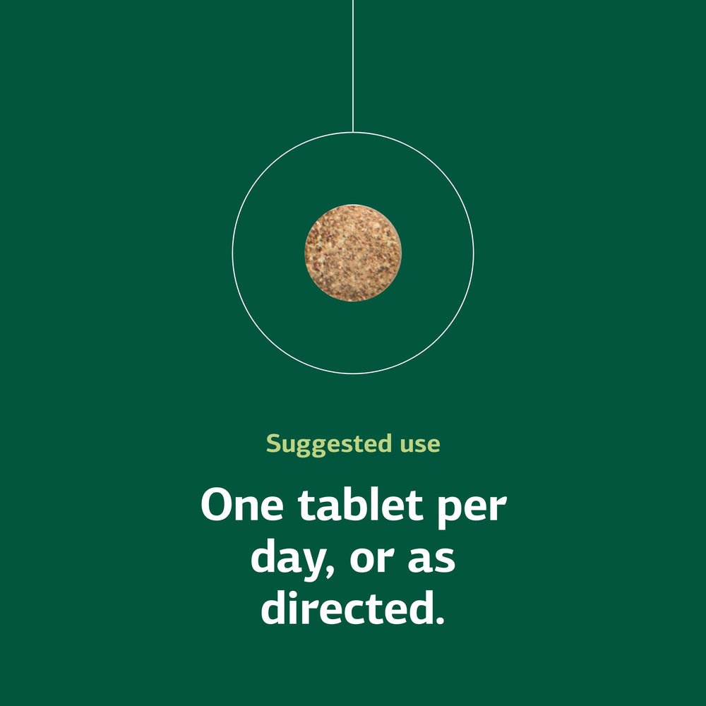 Standard Process Zinc Complex dietary icons; highlights whole-food-based formulation.