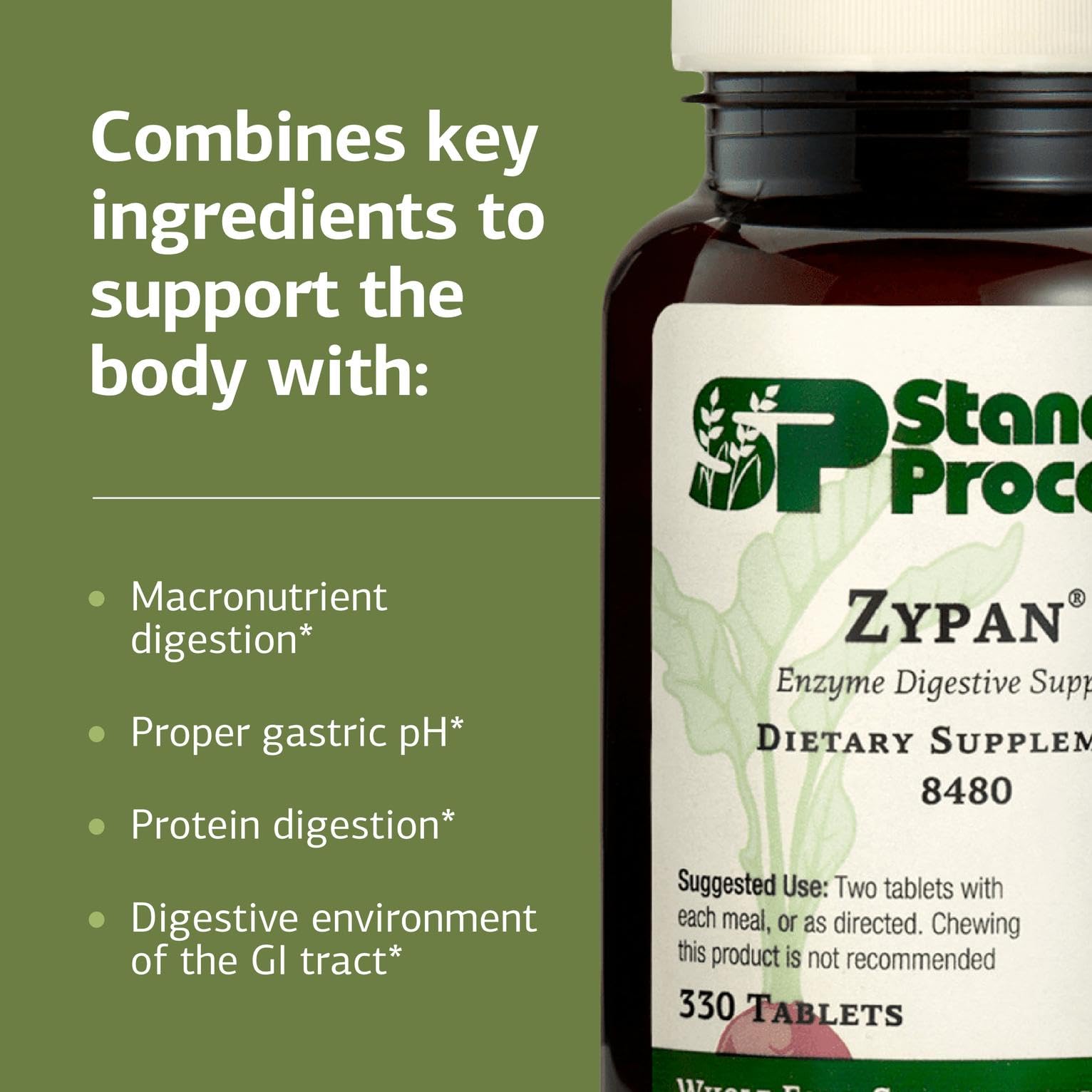 Standard Process Zypan packaging box, conveying gluten-free and clean-label values