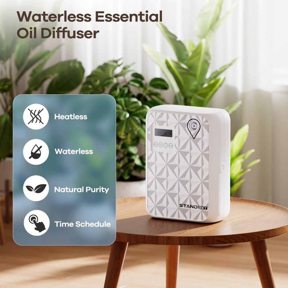 StandSky diffuser operates quietly to support comfortable living areas