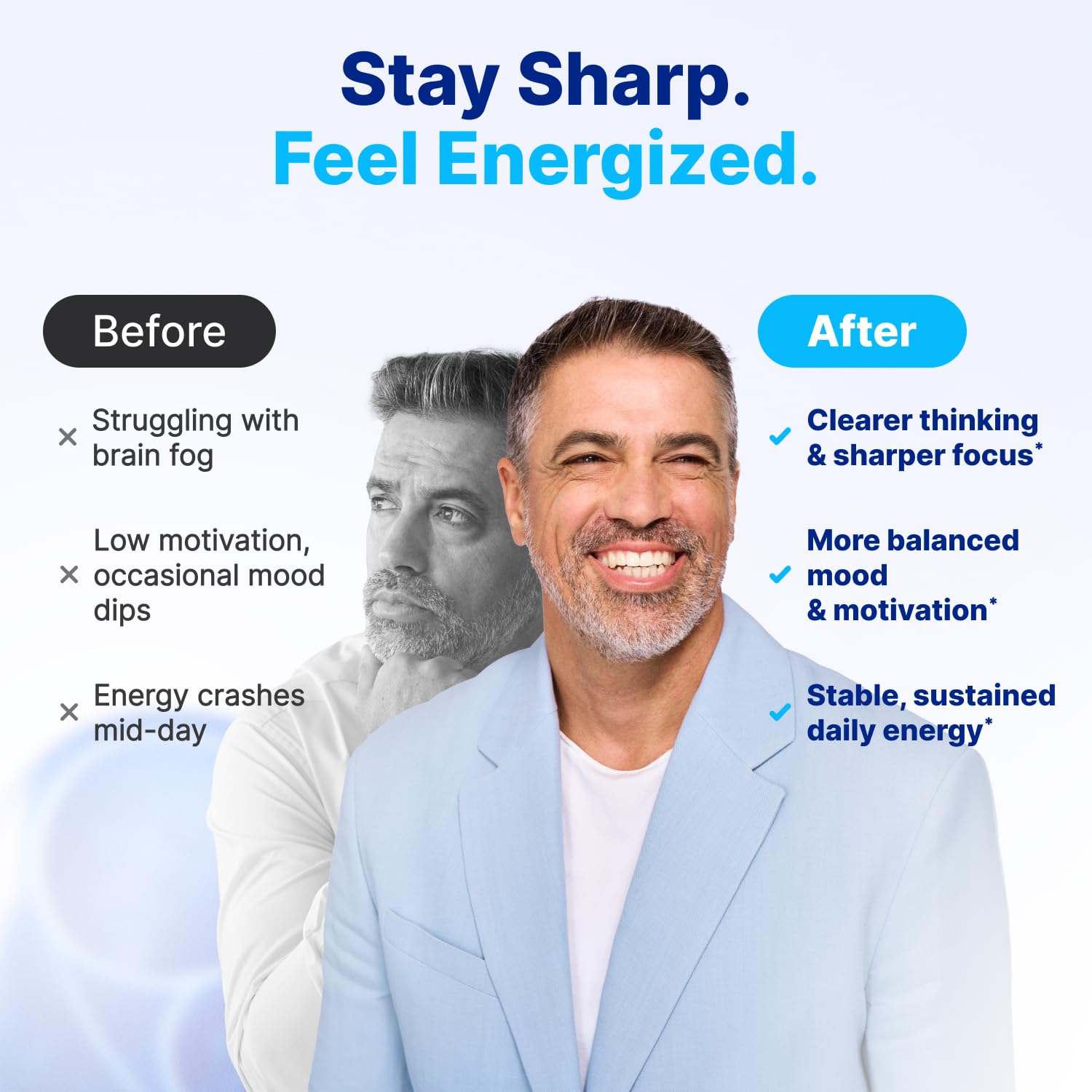 Capsules arranged with a clean surface conveys a simple daily routine.