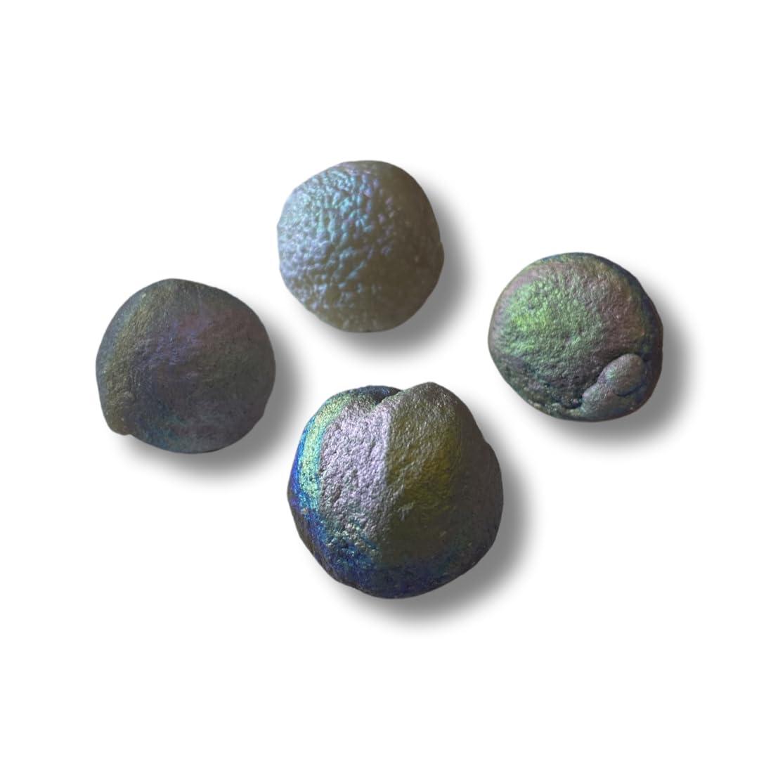 Starborn Rainbow Chalcedony Unicorn Poop pack includes reusable case for gifting