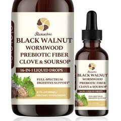 Starisetme bottle front shows vegan tincture for gut support.